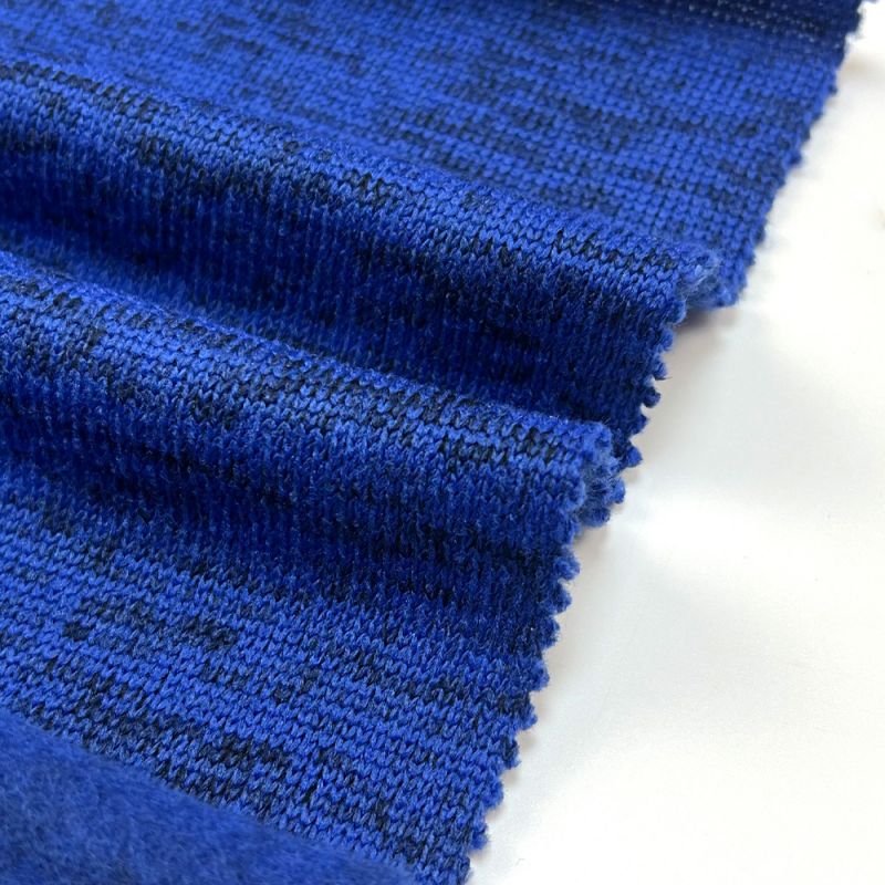 Suerte textile bagong uri ng customized na poly sweater knit hacci fabric