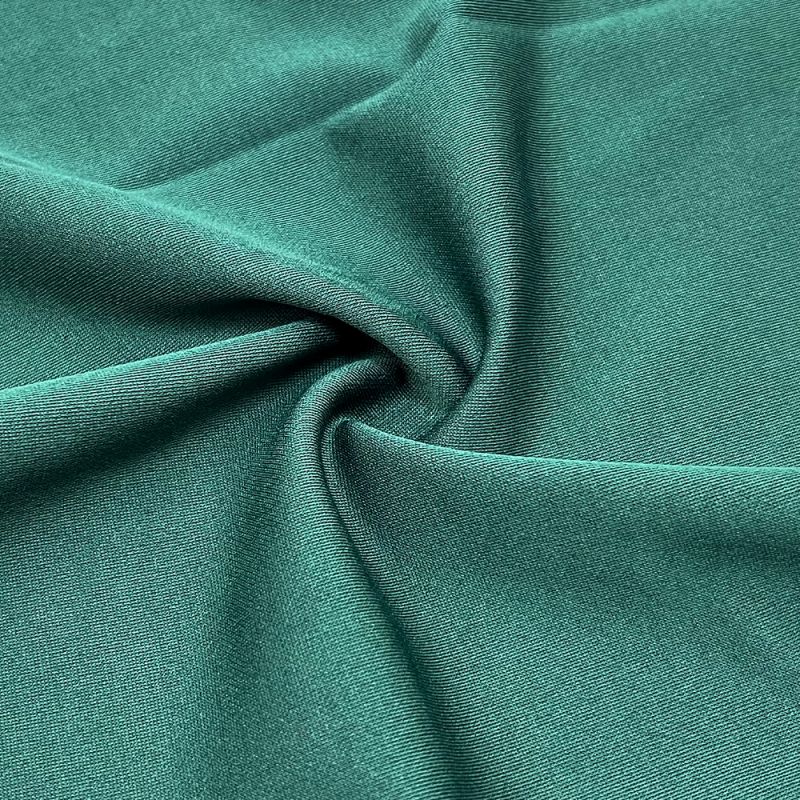 Suerte tekstil polyester spandex toptan örgü tüplü krep kumaş