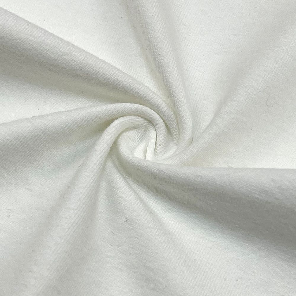 Tela de algodón de lycra de punto jersey al por mayor personalizada textil Suerte