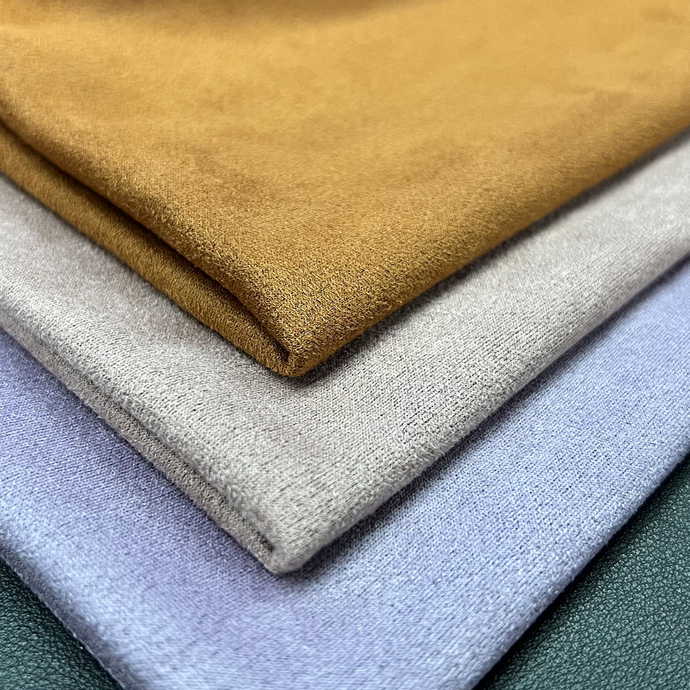 Suerte Têxtil Reciclado Eco-amigável Super Soft 235gsm Techno Suede Fabric