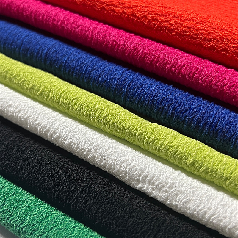 Suerte textiel 5% spandex 95% polyjacquardstof voor kleding