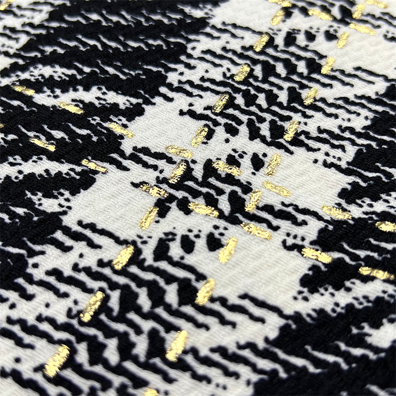 Suerte Textile Polyester Spandex Bullet Hologram Foil Fabric