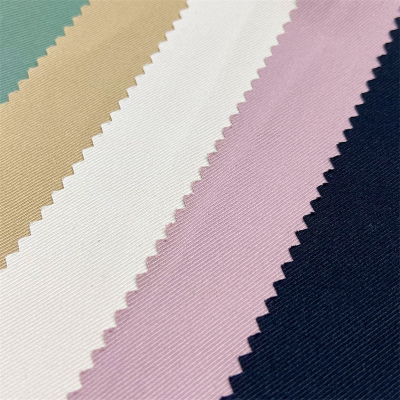 Suerte Textile Solid Color Gabardine Polyester Cavalry Twill Fabric