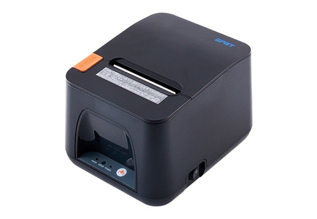 SP-POS890, 80mm POS printer supports 4 connection interfaces: USB/LAN/BT(4.0)/WIFI(2.4G/5G).