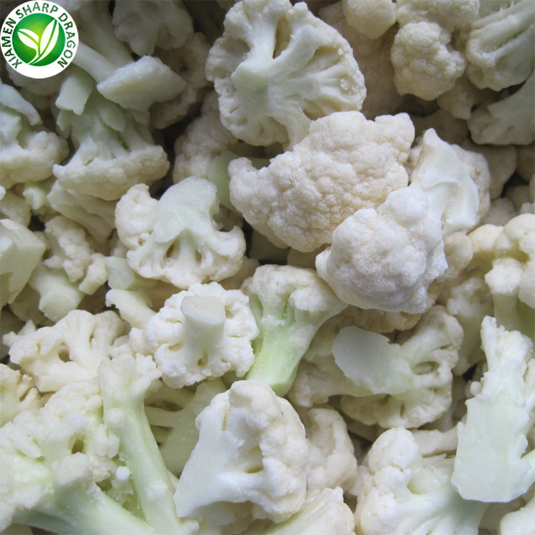 IQF Export wholesale price bulk frozen cauliflower