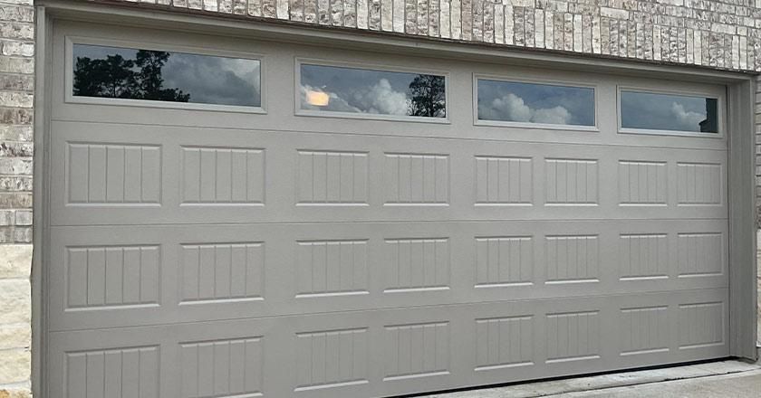 It is time to replace When your garage door shows signs like this