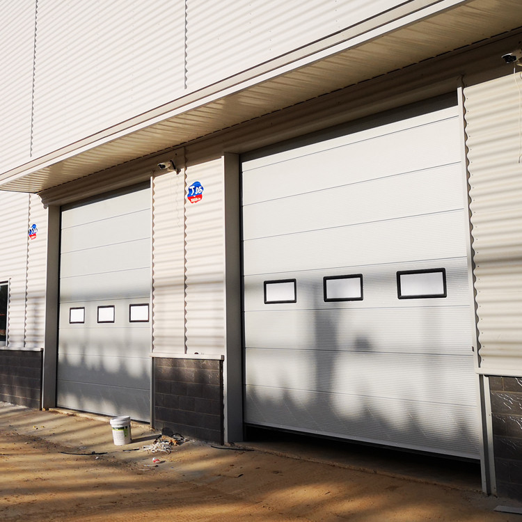 Porta de garatge comercial Portes seccionals industrials d'alta qualitat