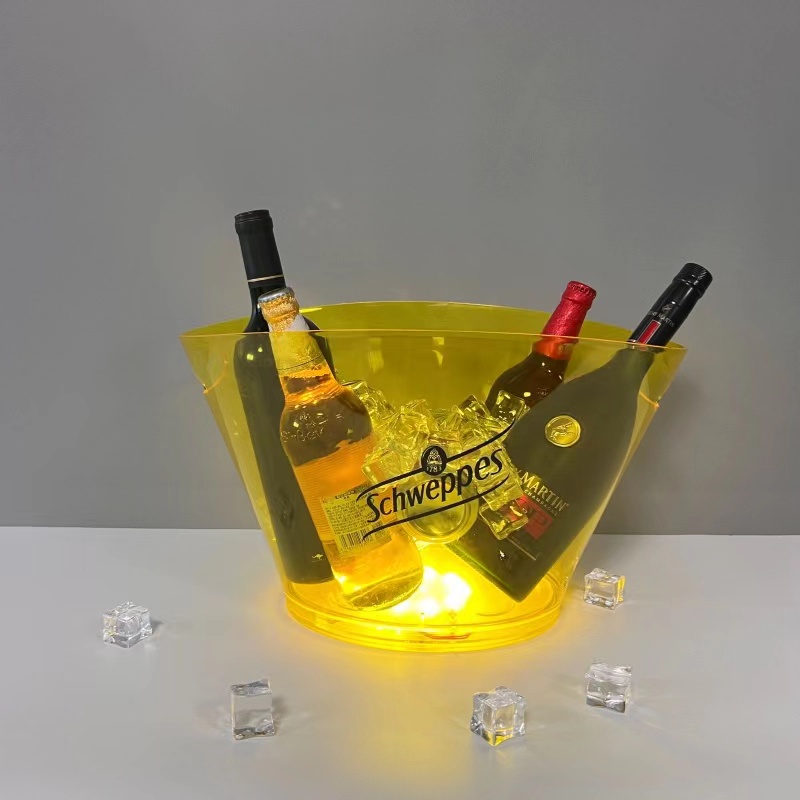 LED Glowing Ice Bucket