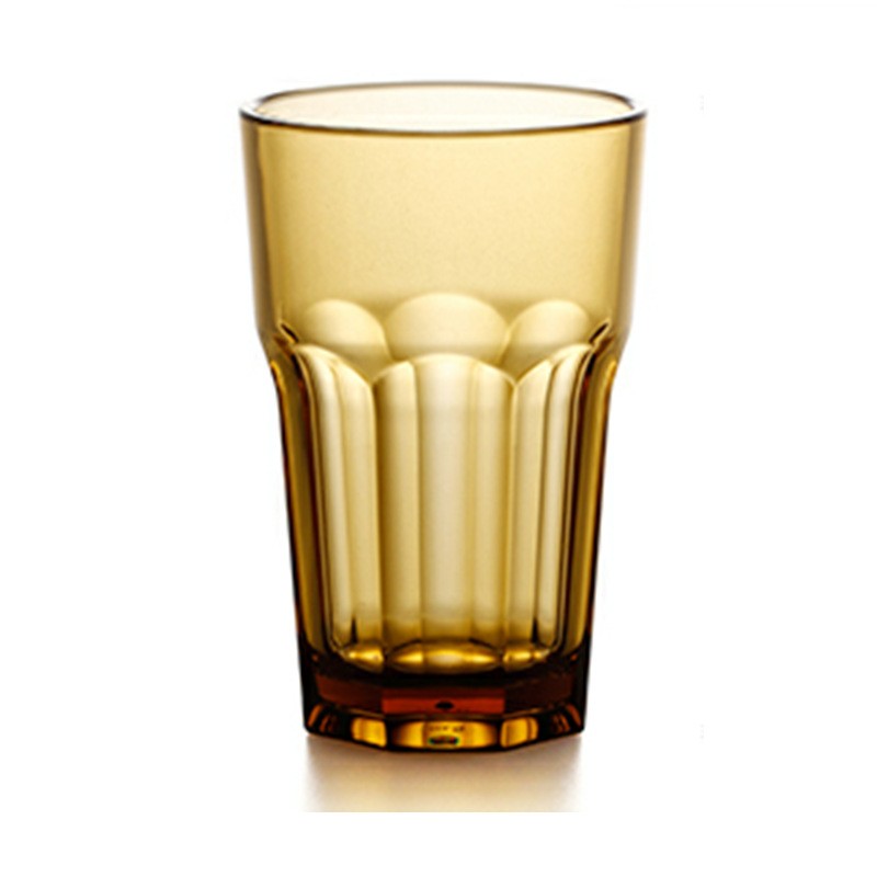 Unbreakable plastic Tumbler Polycarbonate Beer Drinking Glass