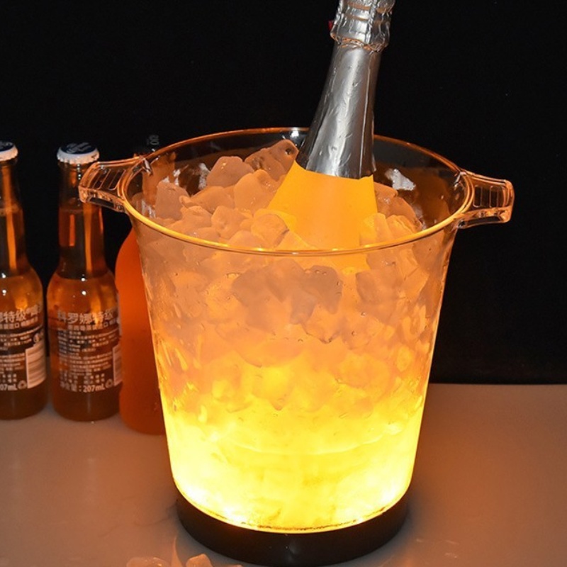 Champagne LED Acrylic Ice Buckets Led...