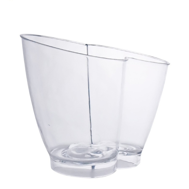 Transparent Plastic ice bucket champagne beer ice bucket