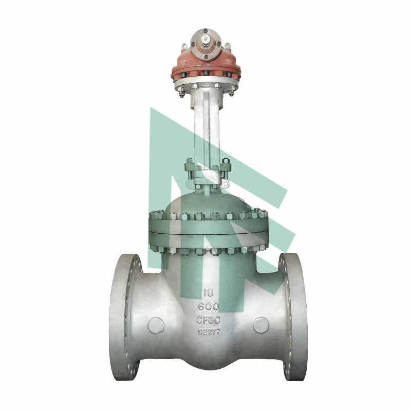 API 6D Motorized Cast Steel A216 Wcb Body Double Block and Bleed Parallel Double Disc Expanding Through Conduit Slab Gate Valve