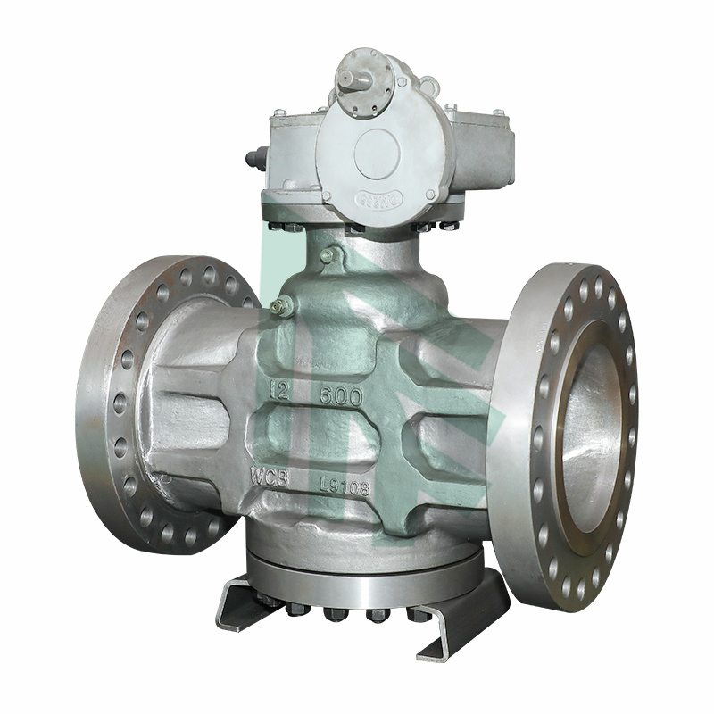 High Quality for China API599 Cast Steel Wcc/Wcb Gear Opreated Lubricated Plug Valve