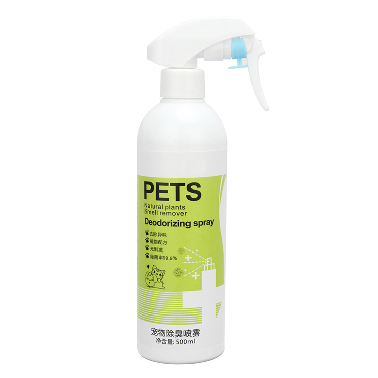 Spray déodorant pour animaux de compagnie 500 ml - Contrôle des odeurs longue durée