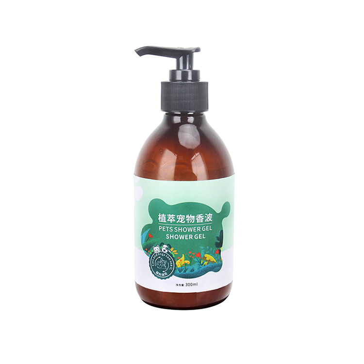Sağlıklı kürkler için doğal olarak elde edilen bitkisel evcil hayvan şampuanı 1*300ml