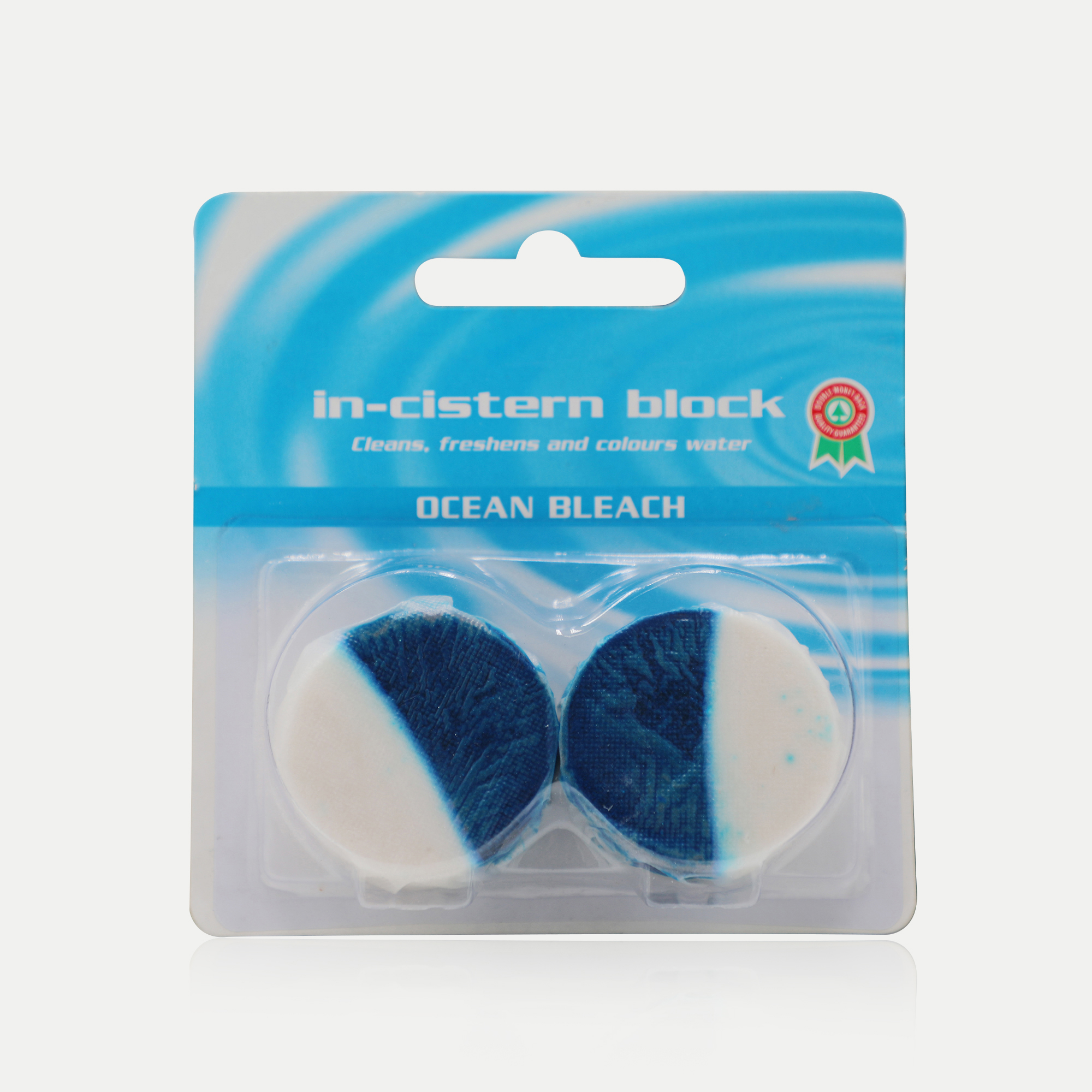 Blue Bubble Bleach Block Toilet Cleaner 2*50g