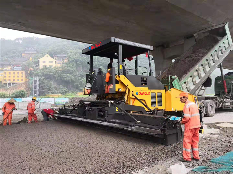 GYA9000 Crawler Paver Hydraulic 9 Meter Road Construction Machinery (3)9sb