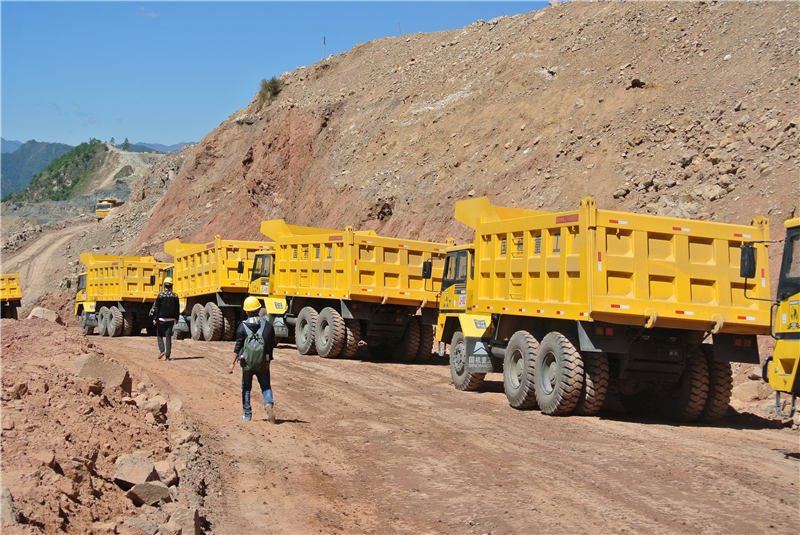 Large Mass Multifunction GKM120P Off-road Mining Dump Truck 610HP (3)md6