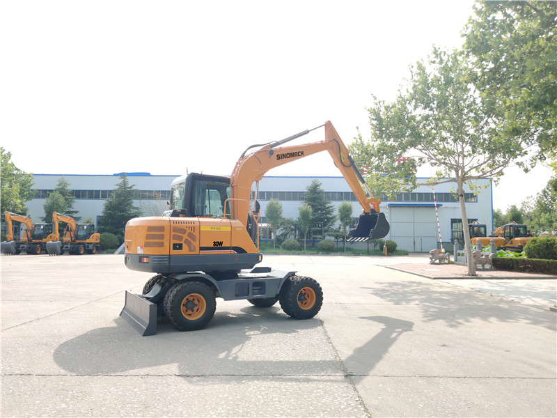 GHT80W Wheel Excavator Power, Precision, and Comfort Combined (15)17v
