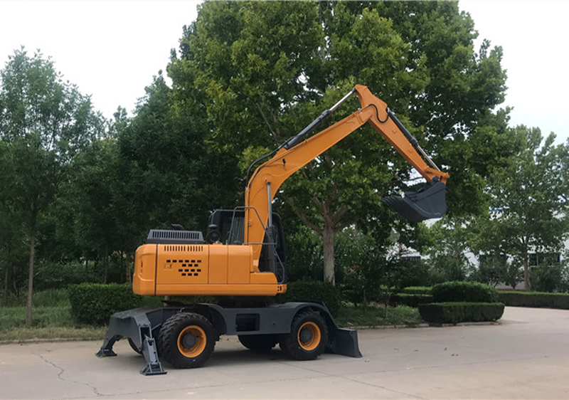 GHT160W Hydraulic Wheeled Excavator - Power, Precision, and Comfort (20)217