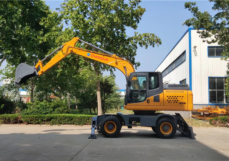 GHT160W Hydraulic Wheeled Excavator - Power, Precision, and Comfort (23)fol