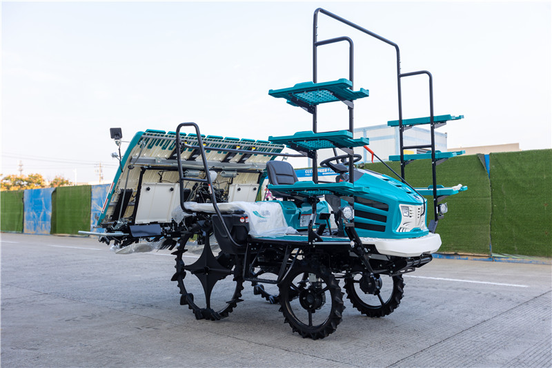High Quality Ride Type Rotary Transplanting Arm Type Paddy 8 Rows Auto Rice Transplanters (4)s0y