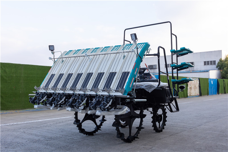 High Quality Ride Type Rotary Transplanting Arm Type Paddy 8 Rows Auto Rice Transplanters (9)gs1