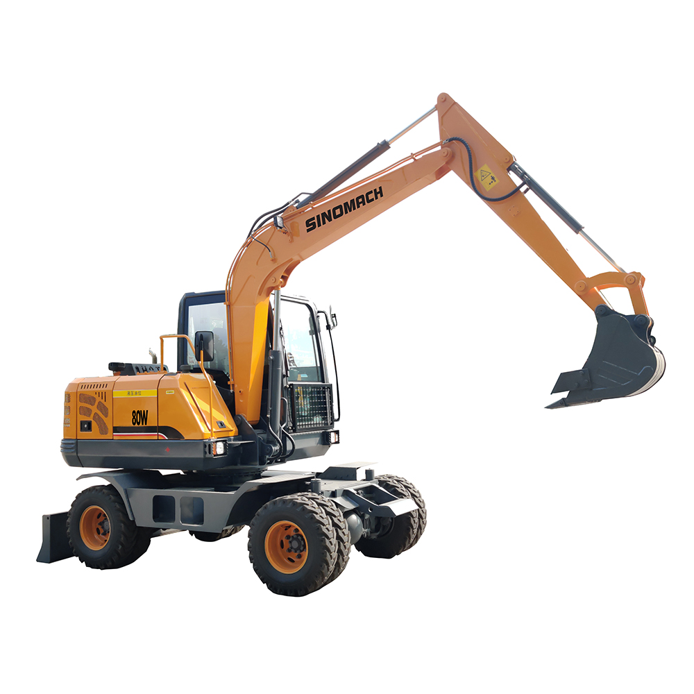 GHT80W Wheel Excavator: Power, Precision, and Comfort Combined