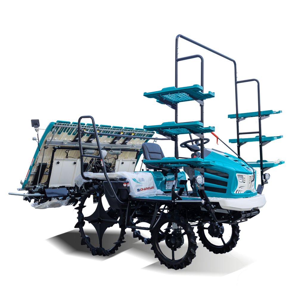 High Quality Ride Type Rotary Transplanting Arm Type Paddy 8 Rows Auto Rice Transplanters