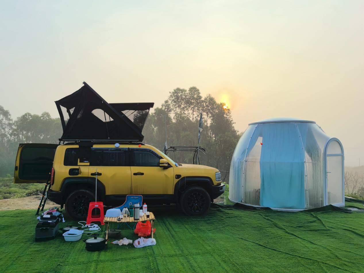 Huizhou Dananshan Mountain self-driving tour guide, bring a SMARCAMP rooftop tent for an easy-to-go trip