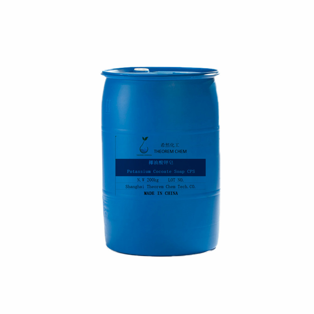 Hot-selling  Triisopropanolamine(Tipa）  - Potassium Cocoate Soap CPS CAS 61789-30-8 Coconut fatty acid Po tassium Soap - Theorem