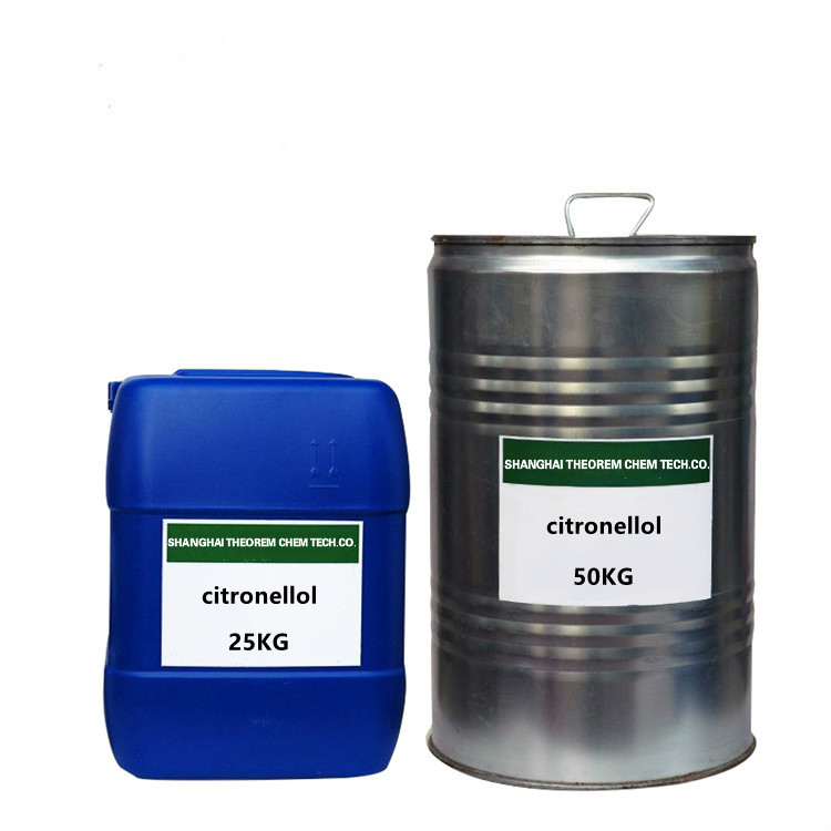 100% чистый и натуральный цитронеллол CAS 106-22-9.
