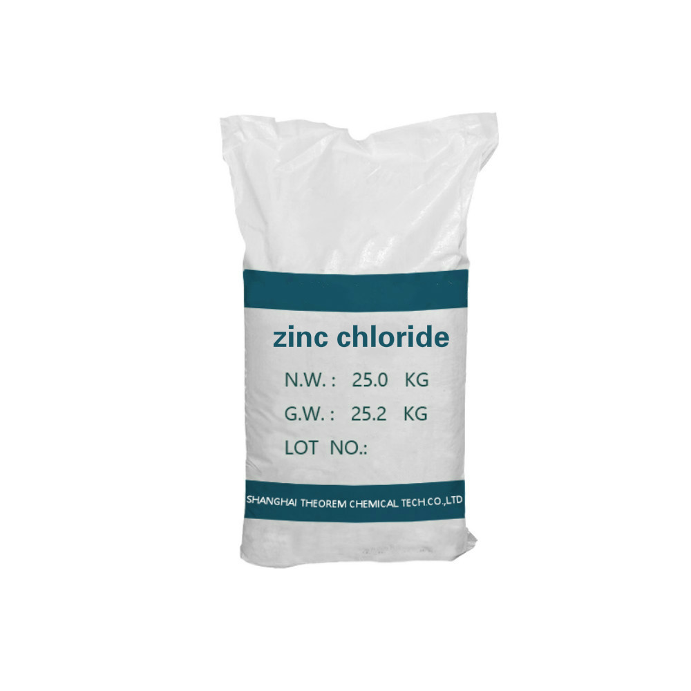 Kina fabrik erbjuder bra pris ZnCl2 zinkklorid 98% cas 7646-85-7