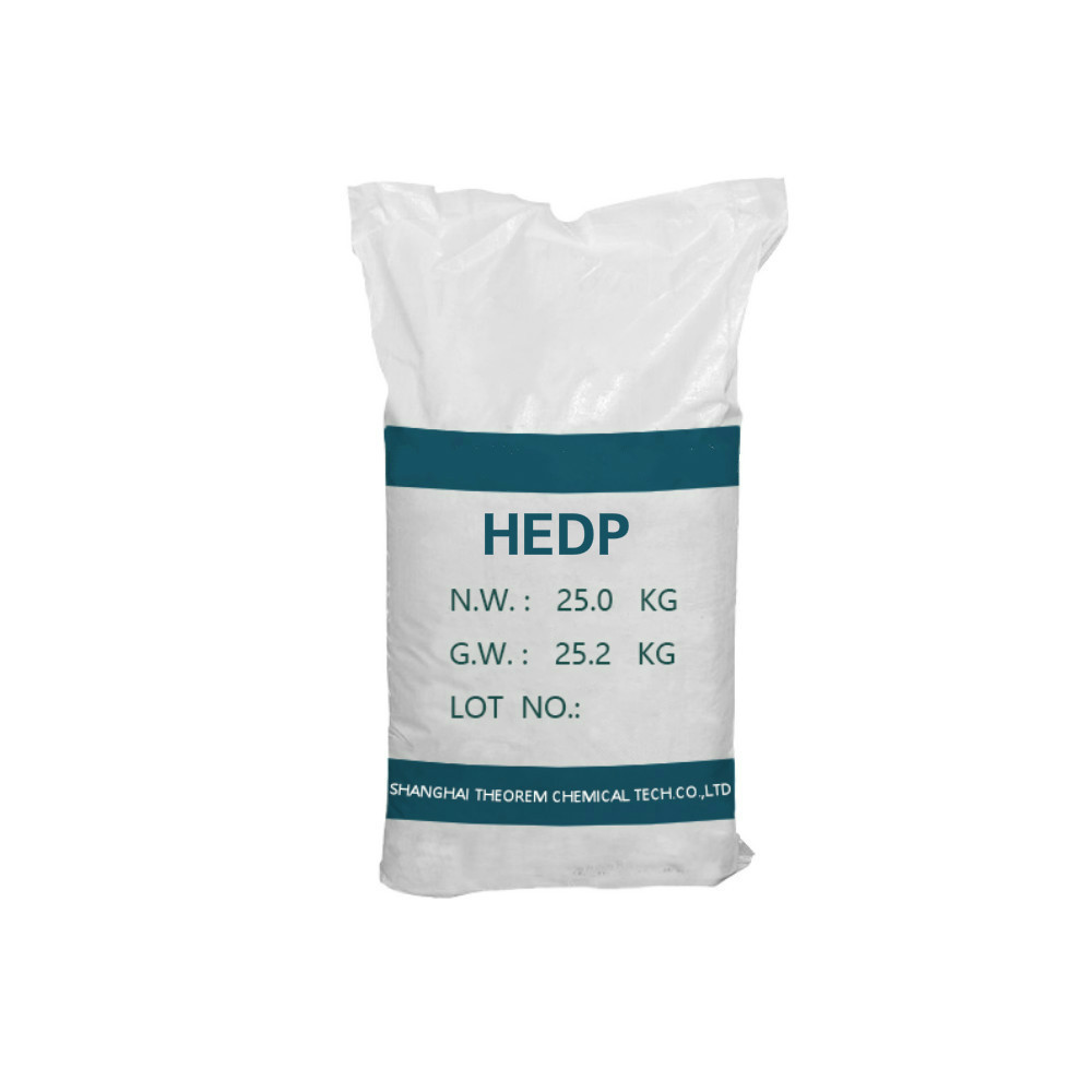 ପାଉଡର HEDP 90% 1-Hydroxyethylidene-1,1-diphosphonic acid cas 2809-21-4 Etidronic acid monohydrate