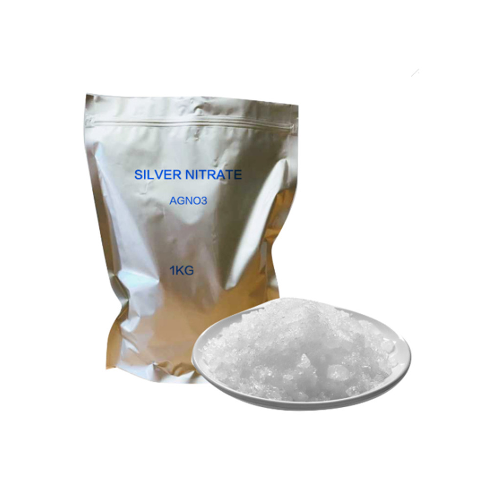 99.8% AgNO3 సిల్వర్ నైట్రేట్ CAS 7761-88-8