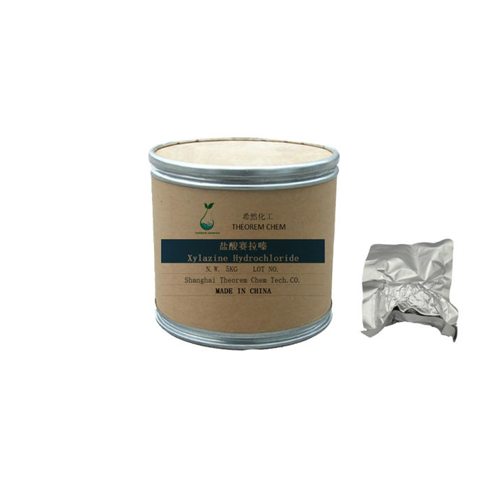 API ຊັ້ນສູງ 99.6% Xylazine HCL Hydrochloride Powder CAS 23076-35-9