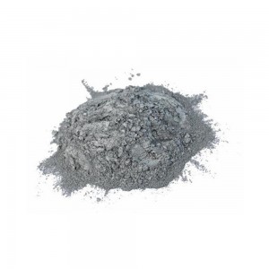 Polvere d'argentu nano d'alta purezza 99,99%.