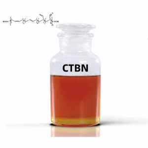 müxtəlif versiyanı inkişaf etdirin CTBN Karboksil ilə bitmiş butadien nitril kauçuk (CTBN) CAS 25265-19-4 Karboksil ilə bitən Butadien-Akrilonitril CAS 68891-46-3