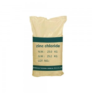 Mae ffatri Tsieina yn cynnig pris da ZnCl2 Sinc clorid 98% cas 7646-85-7