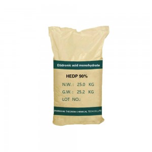 powder HEDP 90% 1-Hydroxyethylidene-1,1-diphosphonic acid cas 2809-21-4 Etidronic acid monohydrate