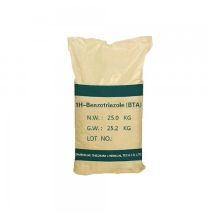 Korrosionsinhibitor med høj renhed 99,5 % pulver 1,2,3-benzotriazol (BTA) cas 95-14-7