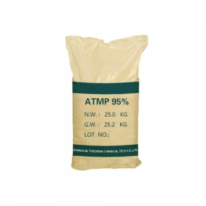Amino Trimethylene Fosifonike Acide 50% y'amazi ATMP 95% ifu CAS 6419-19-8