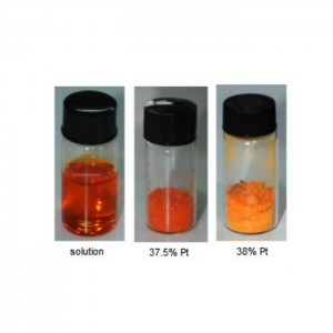 Platin katalizatory Hloroplatin kislotasy geksahidrat / Hloroplatin kislotasy (Pt 37.5%) CAS: 16941-12-1