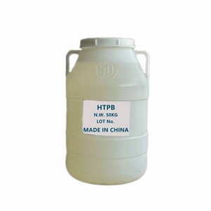 CAS 69102-90-5 HTPB propelan padat Hydroxyl-terminated polybutadiena HTPB kanggo propelan, adhesive, sealant