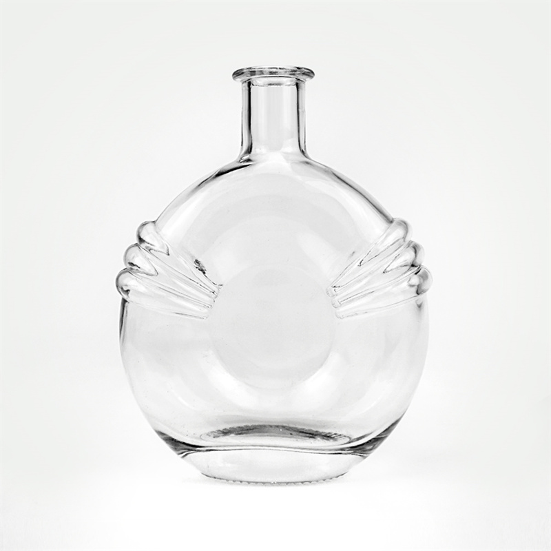 Bestselling New Innovation 700ml Custom Brandy Bottle Glass Bottle for Liquor Cagnac Brandy Tequila Gin
