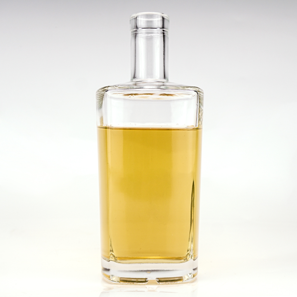 Custom Clear 750ml glass liquor wine Vodka tequila gin bo...
