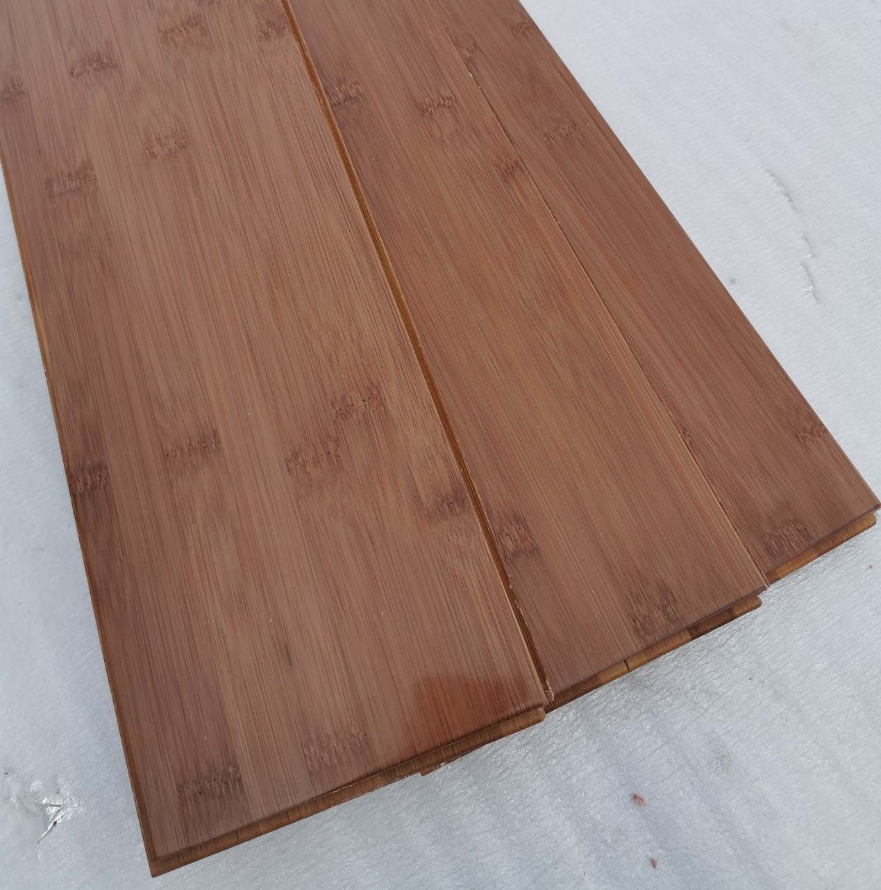 Stained Tea Glossy Bamboo Flooring 12