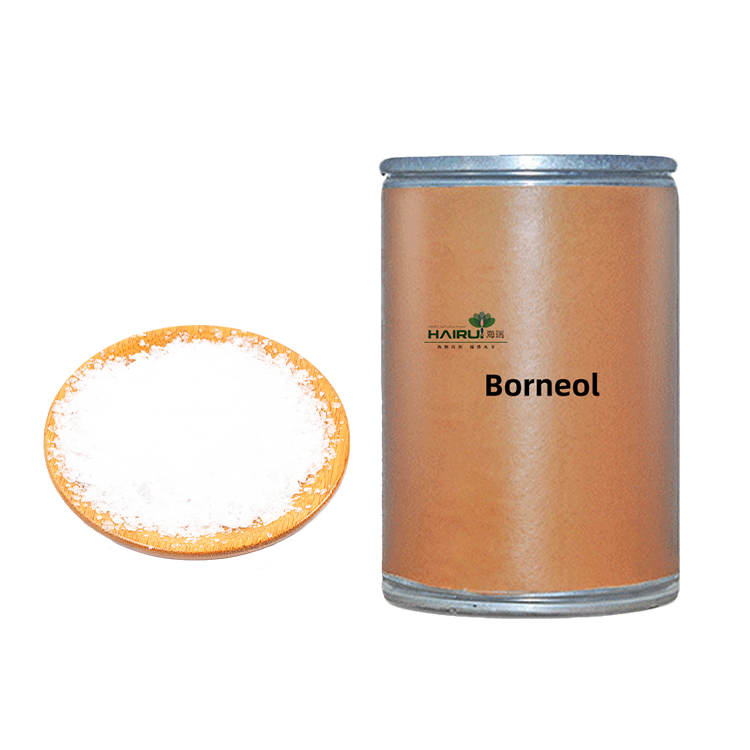 Farmasi kelas Pabrik Bulk Grosir sintétik / flake borneol alam / Borneol