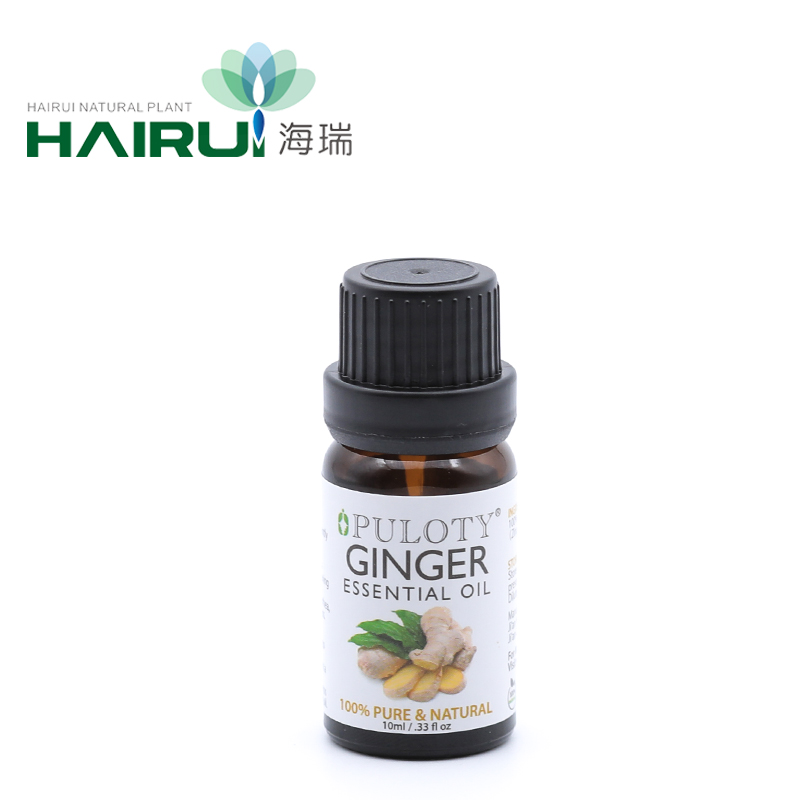High Quality Distilled 100% Pure Natural Food Additives Ginger oil