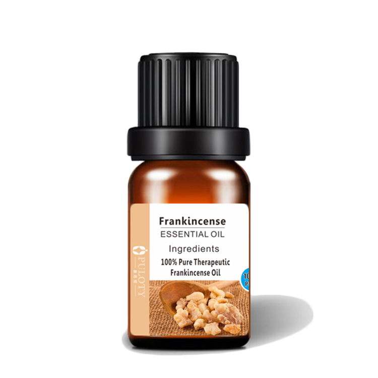 Pure frankincense essential oil OEM Packing Para sa Body massage na anti-aging moisturizing
